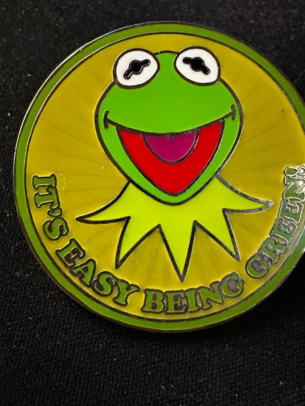 Disney Kermit the Frog It's Easy Being Green Muppets Pin 2009
